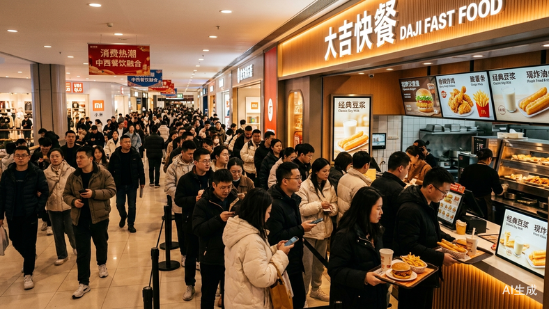 美国顶流快餐,排队进中国